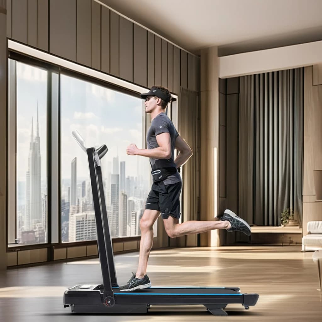 Professional treadmills easy to use Comfortable design with racing belt Walking Mat Folding Mats for Free Installation