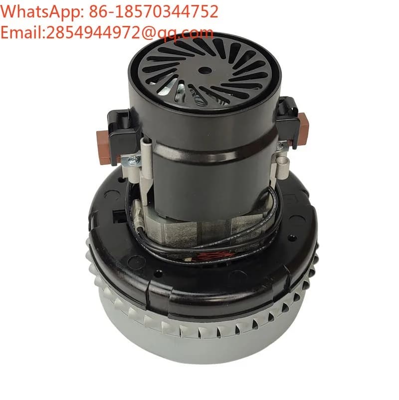 High Power Wet Dry Vacuum Motor Copper Winding Industrial Vacuum Cleaner Fan Motor Universal Replacement Part