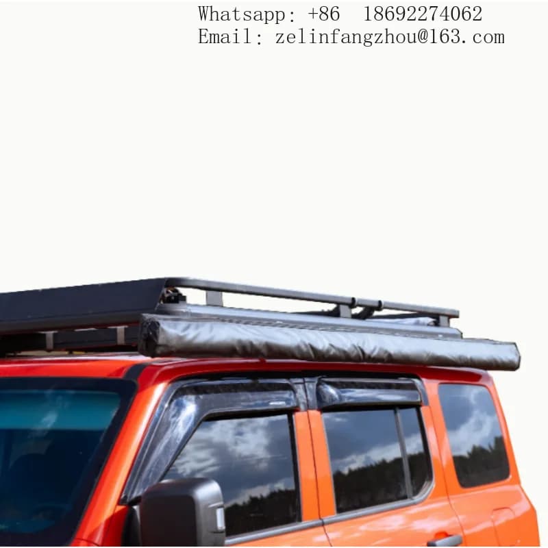 Tenda da campeggio telescopica impermeabile con protezione solare laterale per tetto, adatta per Tank 300, fuoristrada, resistente, a montaggio rapido