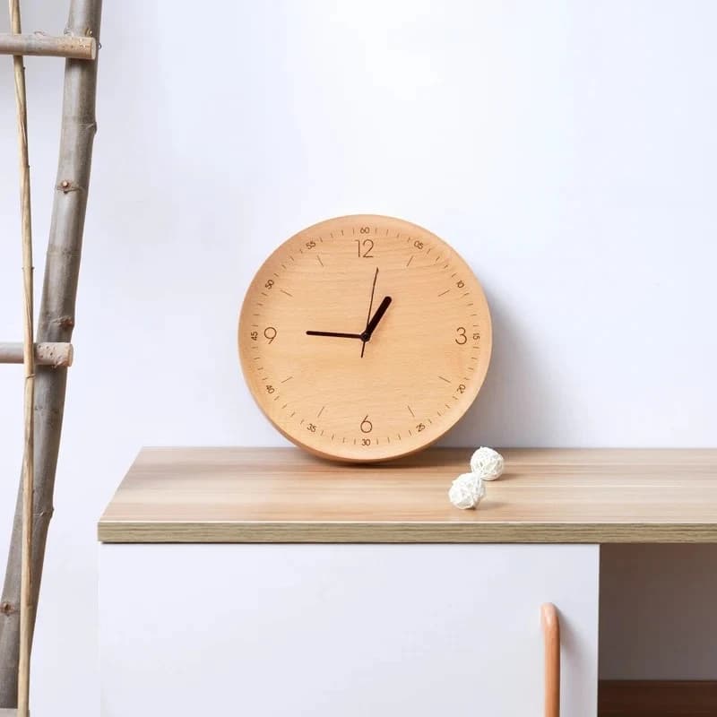 Simple and Creative Wall Clock for Living, Interior Design, Furniture