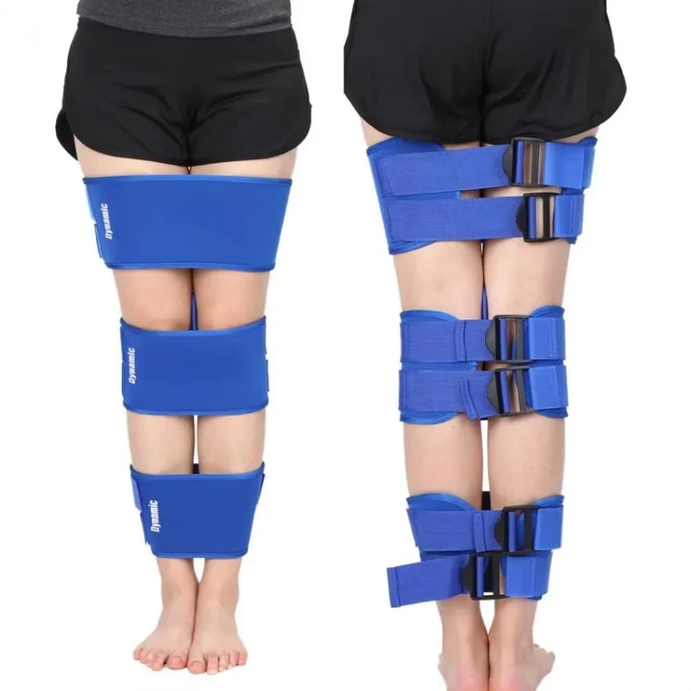 Gambe Correzione Bretelle Benda Correttore Postura 3 Pz/set O/X Knock Ginocchio Bowlegs Ortesi Raddrizzamento Coscia Ginocchiere Supporto