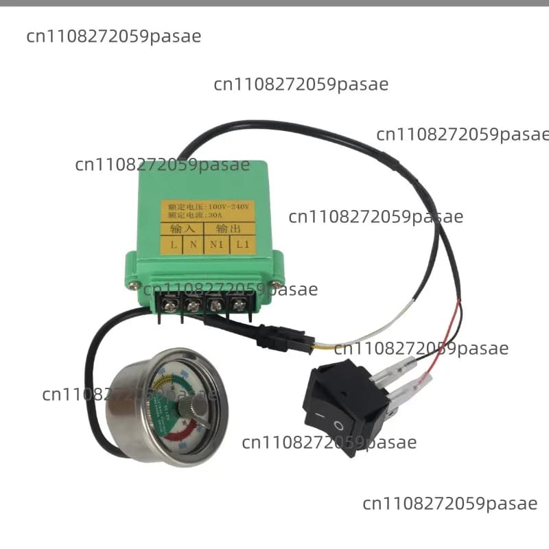 Pompa per Bicicletta ad Alta Pressione 30MPA con Manometro, Valvola 40MPA, Gonfiatore con Pressione Preimpostata e Display Luminoso