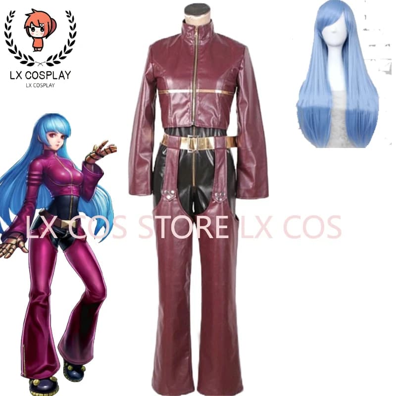 KOF Kula Diamond Cosplay Costume Anime Dresses of Any Size