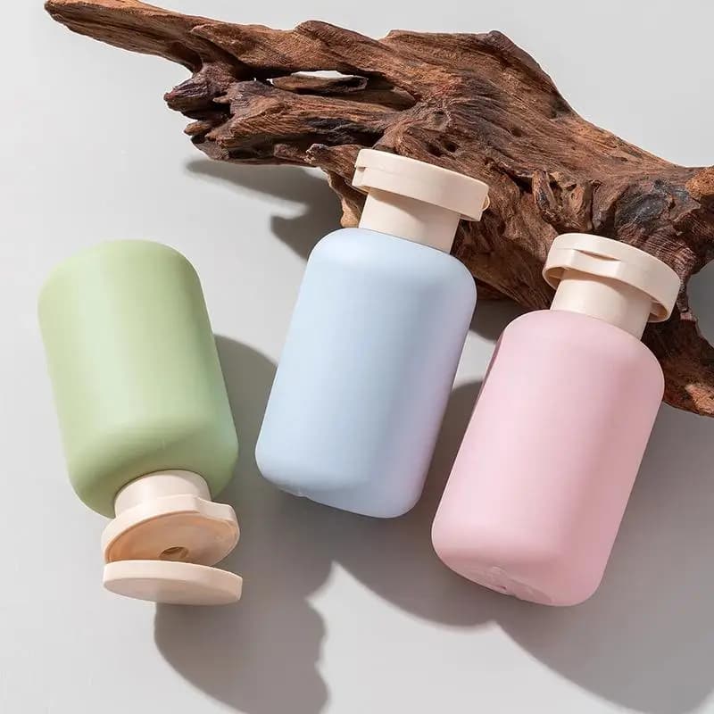 3Pcs/pack Soft Leakproof Travel Bottles Set 100ml 3.4oz Portable Squeeze Tubes For Shampoo Lotion Refillable Travel Essentials