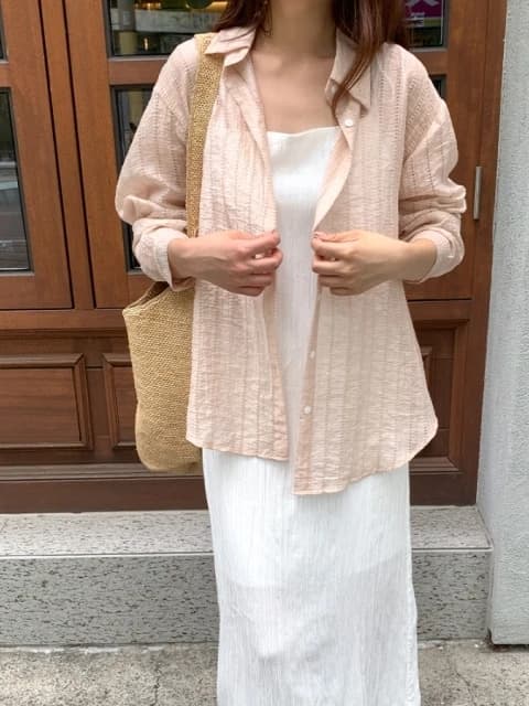 Chic Casual Open Cardigan Women's Shirt Single Button Fashionable All-Match Sunscreen Long Sleeve Loose Fit French Style