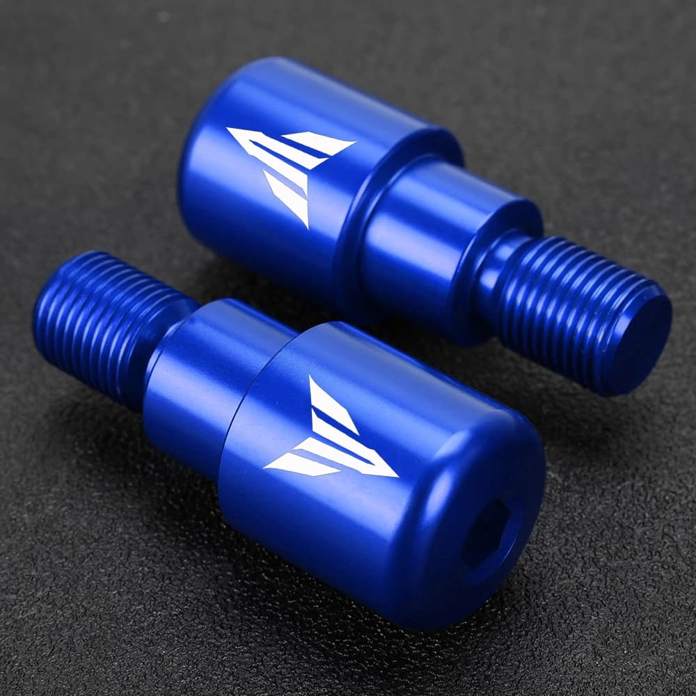 Moto 7/8 ''manubrio End Weight manopole manubrio tappo Silder Plug per YAMAHA MT-125 MT-07 FZ-07 MT-09 MT-10 FZ10 YAMAHA XJ6