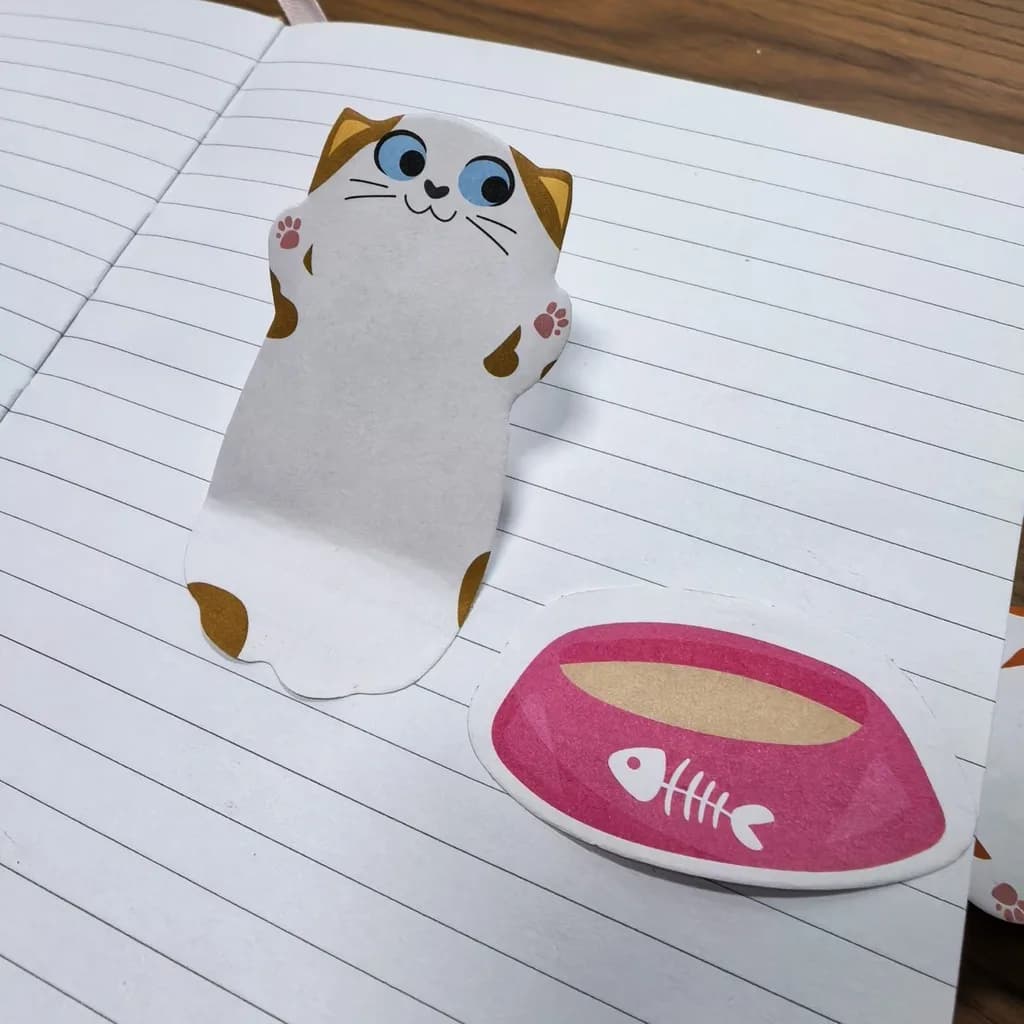 Adhesive Sticky Notes Adhesive Christmas Memo Pad Sticky Memo Pad Shaped Hard Cover Memo Pad For Daily Messages Teachers