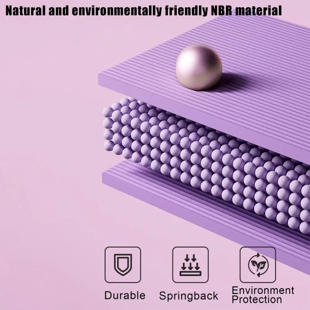 Carpet for Yoga Extra Thick Anti-slip, Bearing for Equilibrium Exercises, Protection for Elbows and Knees, Carpet for Plank