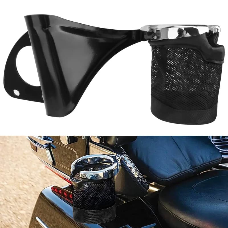 Bicycle Carriers Water Holders Bike Handlebar Holders for Harley Touring Road Glide Electra Glide CVO 14-up