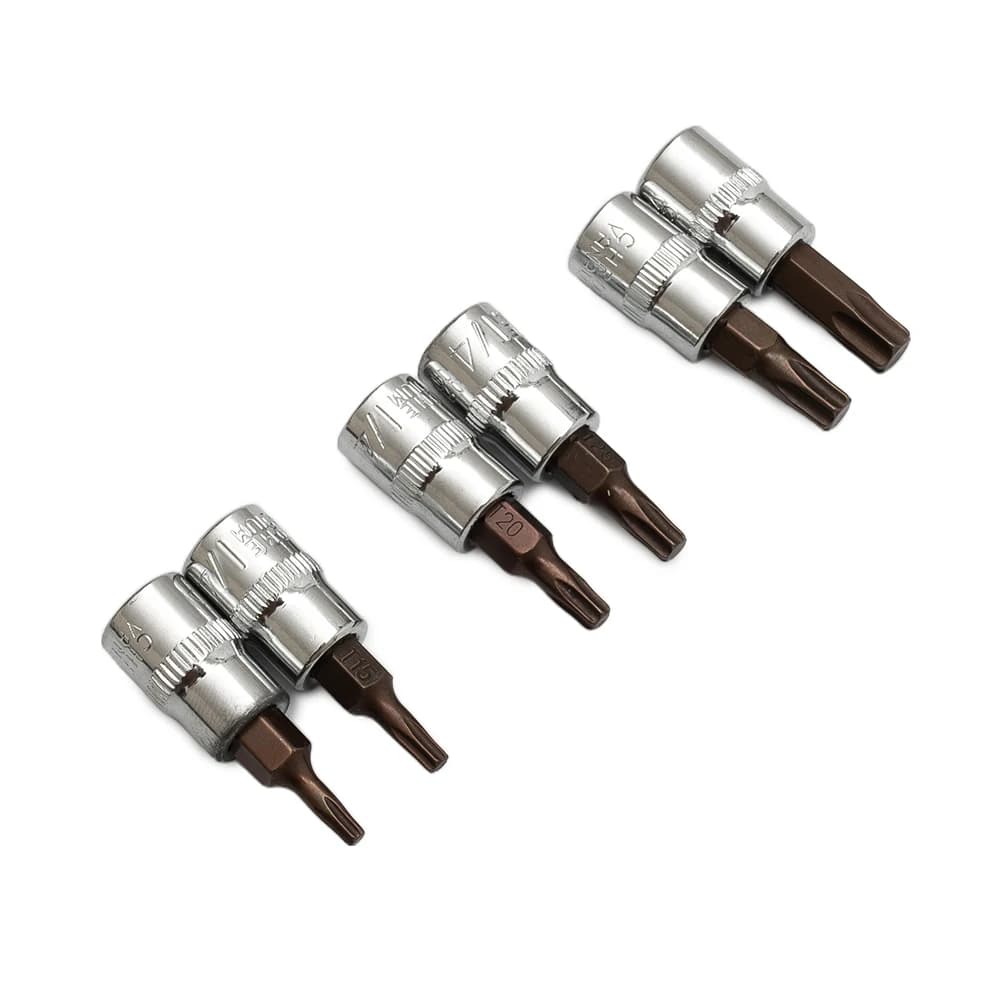 1/5/6 Pcs 1/4 Inch Drive Hex Socket Bit-Set 3mm 4mm 5mm 6mm 7mm 8mm Screwdriver Bits Hand-Tools H3 H4 H5 H6 H7 H8