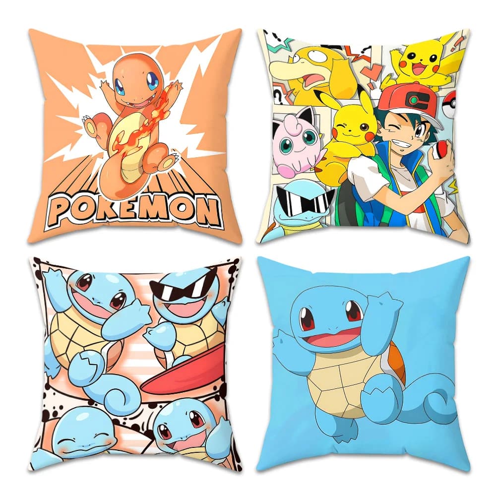 Cushion Covers for Living Room Cushions BKM-Po-ke-mons Decorative Pillows Interior Decoration Pillow Cover Home Decorations Sofa