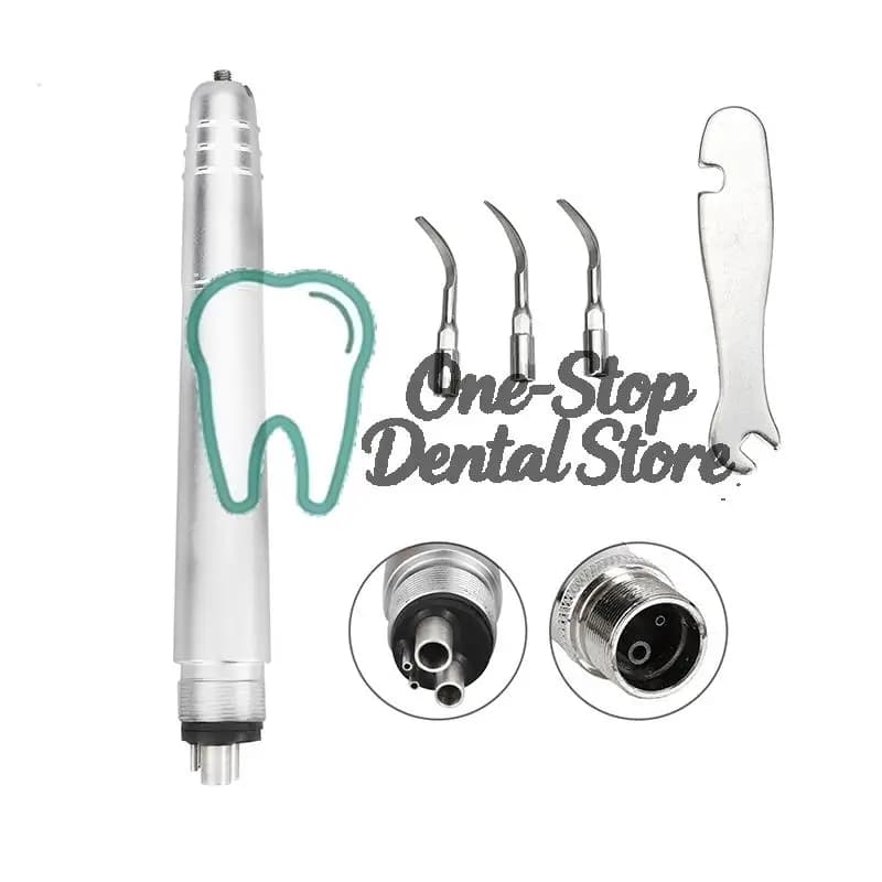 Dental Ultrasound Ablation with 3 Tips – Professional Manipulator for teeth cleaning, whitening and removal of plaque