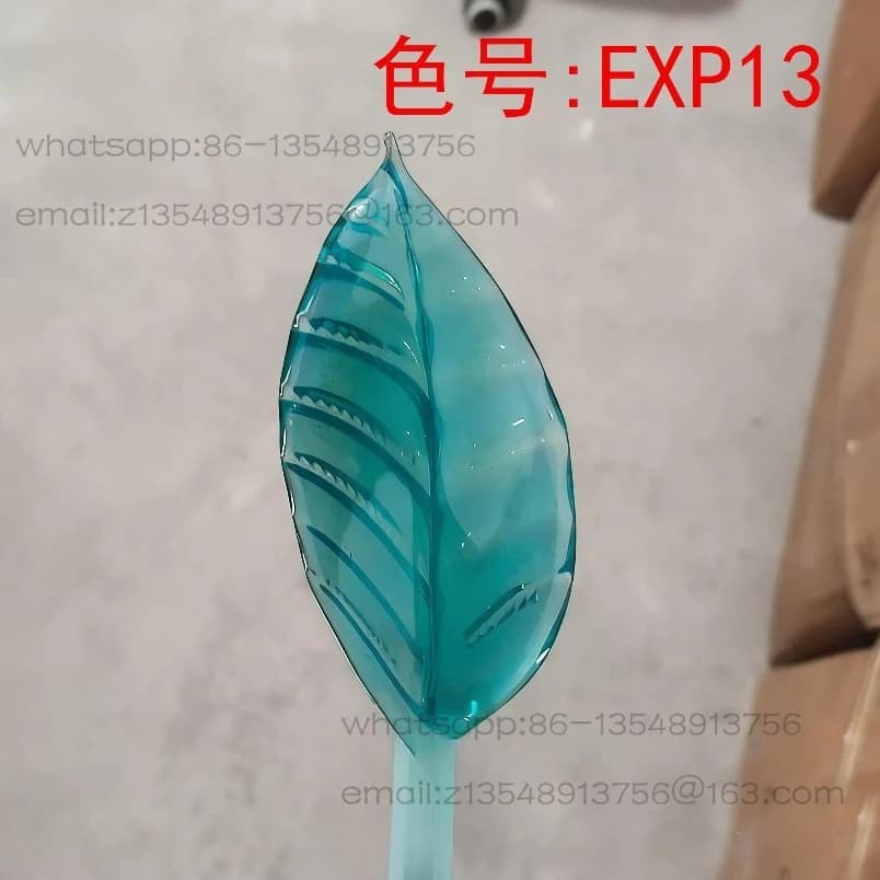 Barra proteica Spot EXP13 blu-verde in vetro borosilicato ad alta resistenza, colore effetto bruciato
