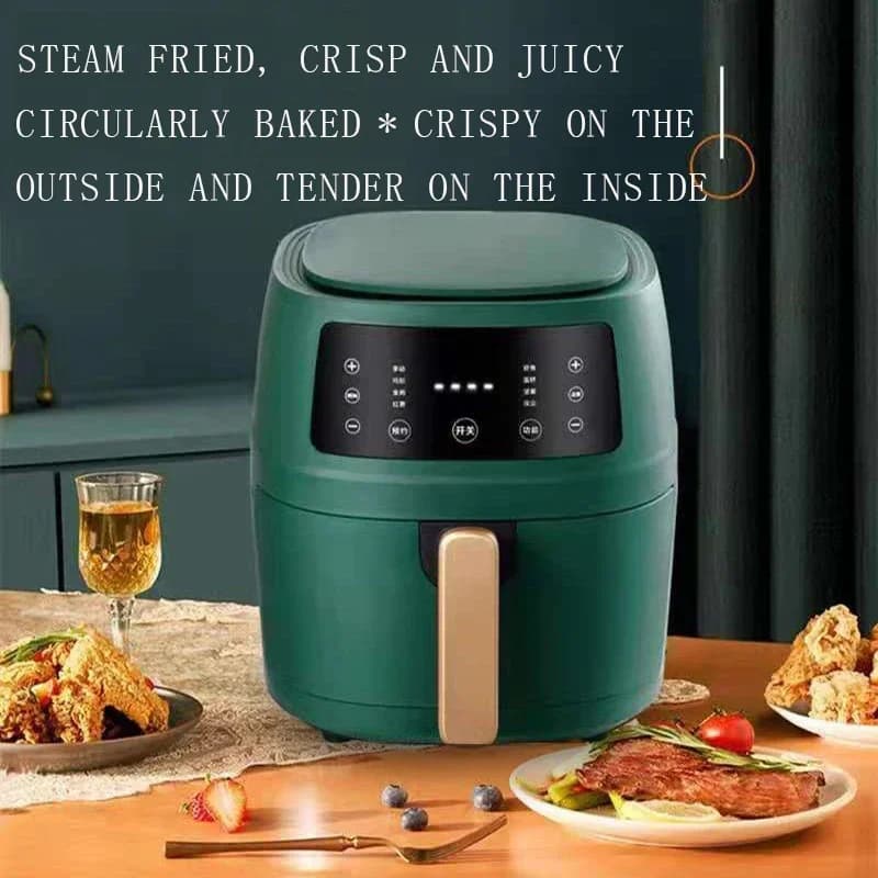 -no oil electric buy digital air cooker fryer french fried chicken electric deep 6 liter air fryer