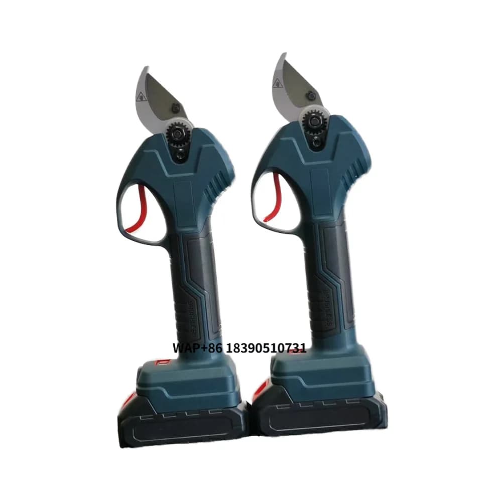 Professional Power Supply Electric Scissors, Small Tree Shears, Garden Tools for Harvestment, Power Scissors