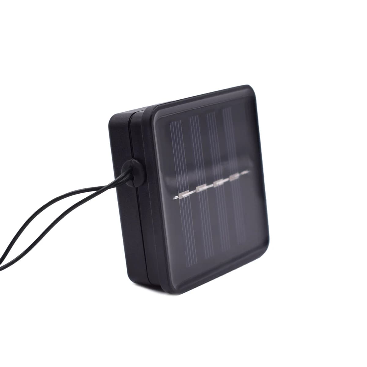 Luci a stringa a LED ad energia solare da 12 metri Lampadine 100 F5 Illuminazione decorativa per esterni da giardino Illuminazione notturna automatica Sensore per patio