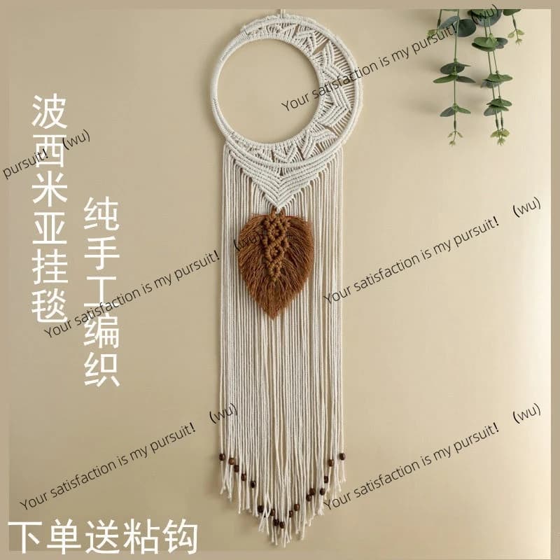 ZOCI-ins wind woven tapestry dream catcher wall hanging interior wall background porch bedside decoration creative pendant