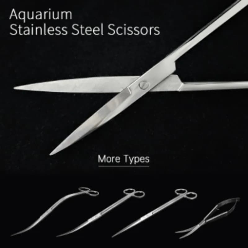 Week Aqua Stainless Steel Aquatic Plant Scissors Series Sharp Pruning Tools for Aquarium Planted Tanks