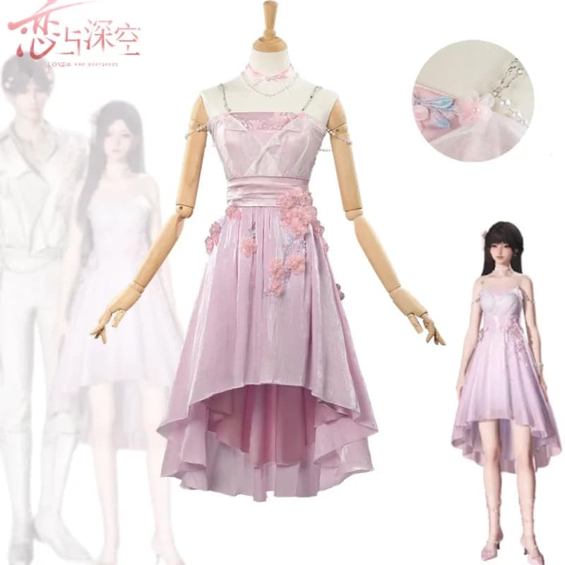 Costume Cosplay 2026 Love And Deepspace Hunter Protagonista Sunny Flower Chasing Sea - Abito Primaverile Completo Anime per Donna