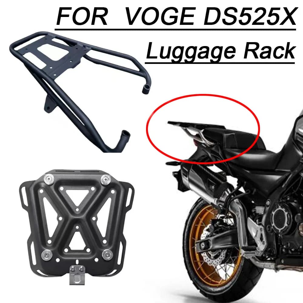 VOGE DS525X DSX525 525DSX DS 525 X DSX 525 Piastra di supporto per scatola di coda per moto Accessori per portapacchi in lega di alluminio
