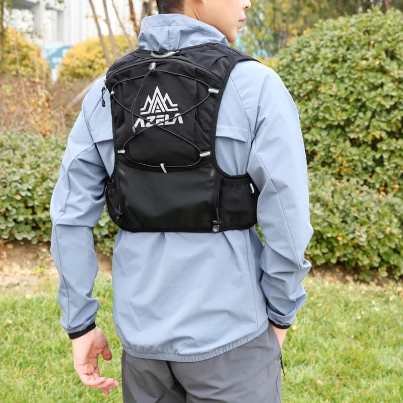 Skiing backpack for Open Race, Breathable, for Trail Running, Marathon, Cats and Excursions