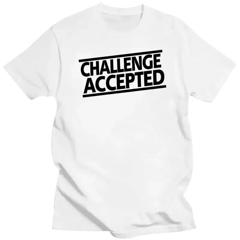 New Challenge Accepted How I Met Your Mother Himym Barney Stinson 2021 T Shirt 2021 T Shirts Funny Tops Tee 2021 Unisex Funny