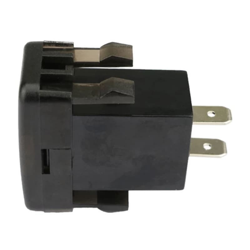 Carica rapida doppia USB 3.0 per auto leader-edge con voltmetro display Caricabatteria da auto a tensione nera per Toyota