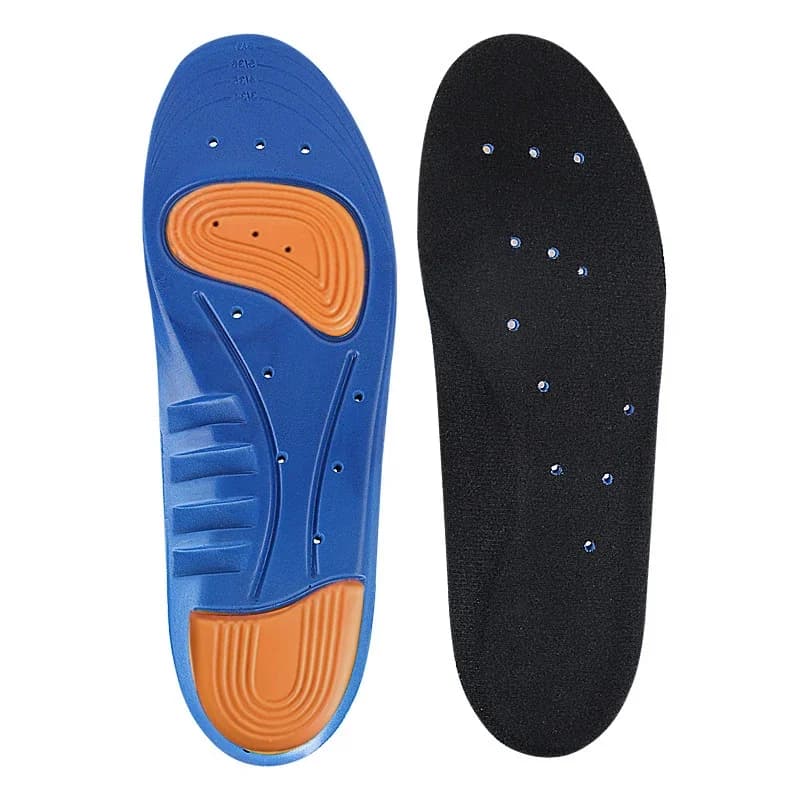 Solette per Scarpe Sportive in Memory Foam, Assorbenti, Traspiranti, Comode, con Supporto per Arco Plantare, per Uomo e Donna