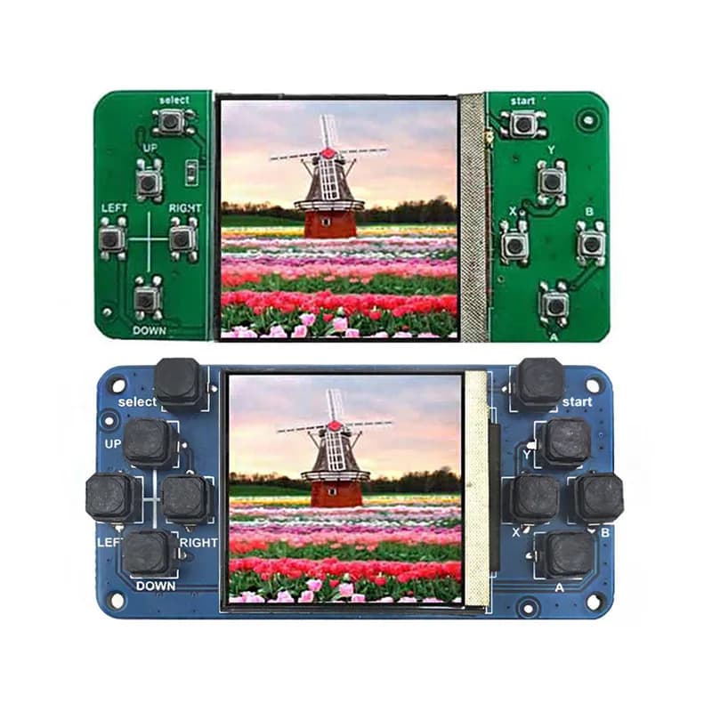 Modulo di gioco Raspberry Pi Pico Schermo LCD da 1,54 pollici con pulsante Interfaccia GPIO GPIO Tasti Layout gamepad