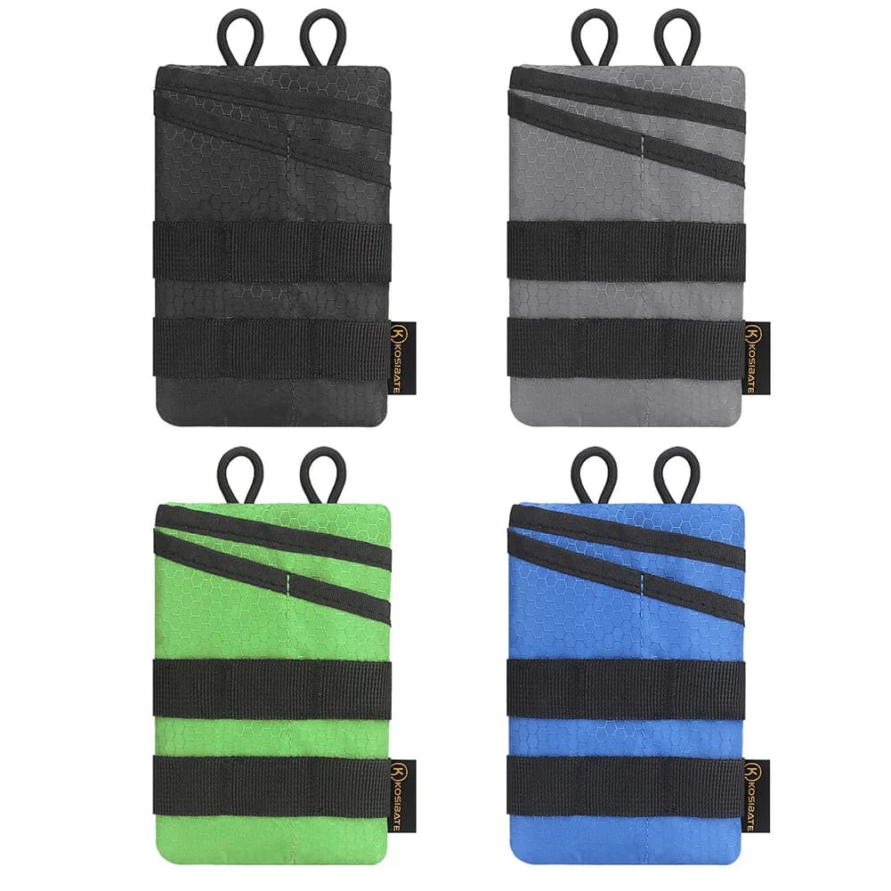 Borsa Tattica EDC Pieghevole, Mini Pochette EDC, Borsa Portaoggetti, Custodia per Telefono, Porta Carte e Chiavi, Organizer da Cintura, Borsa a Tracolla Molle