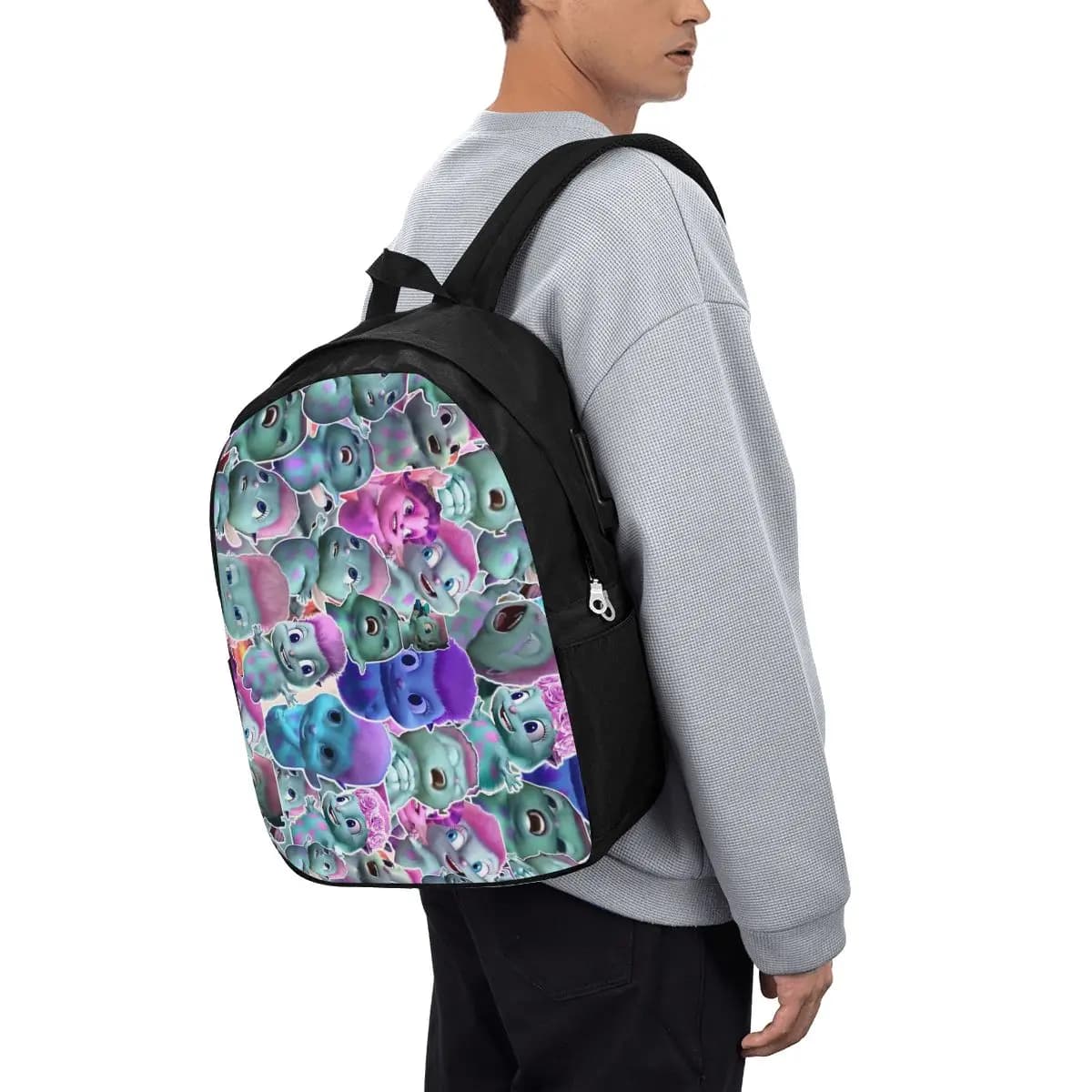Bibble Fairytopia Zaino da viaggio per notebook, borsa per computer, borsa da scuola per studenti universitari, borse a tracolla per laptop per uomo e donna