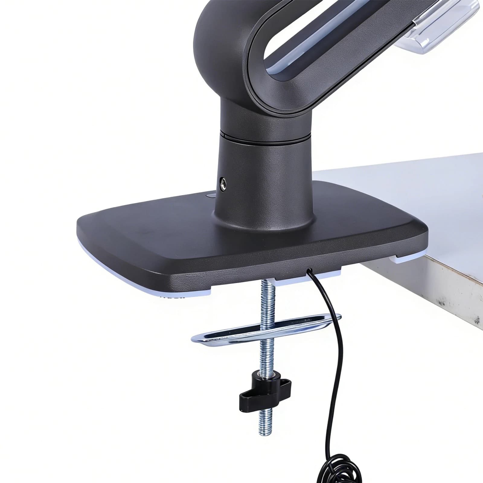 Multi Angle Adjustable Rack Load Up To 20 KG Long Arm Extension Rod RGB Ultrawide Screen Desk Mount for 32 To 60 Inches Screen