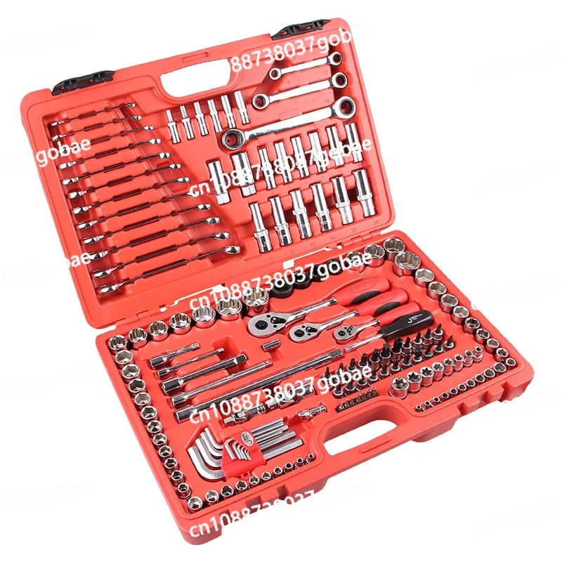 Tool cassette set Tool set for sleeves Tool for hatch key for repair car hardware 150 pieces