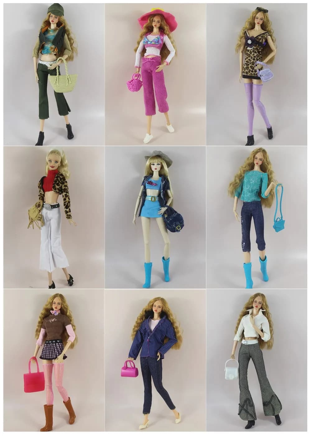 Fatti a mano BABI CLOTHES Abbigliamento in pelle Cappotto per bambola da 11,5 pollici 30 cm vestiti bjd Molti stili Regali per accessori per bambole