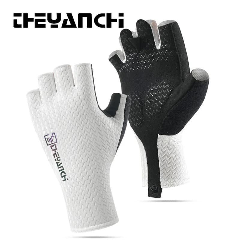 Guanti da moto da uomo Accessori per biciclette Palestra Ciclismo Senza dita Mtb Portiere da calcio Uomo riscaldato Bici elettrica Donna Boxe