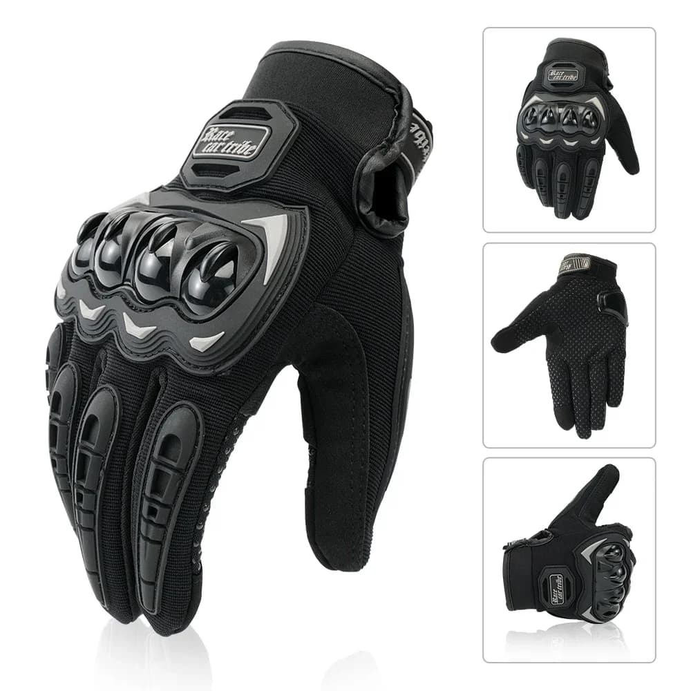 Guanti da moto da donna estivi da uomo Equitazione Tribe Accessori da motocross Guanti touch screen antiscivolo in rete traspirante