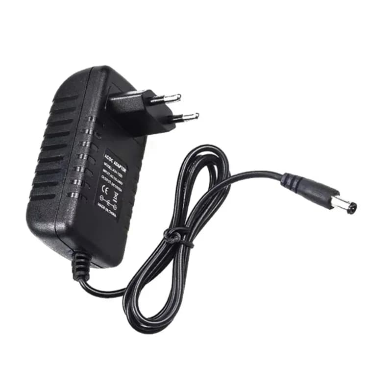 Adattatore di Alimentazione AC 110V~220V a DC 12V 3A 2A 1A, Caricabatterie 55mm*25mm, Trasformatore per Illuminazione con Spina EU per Luci LED e Telecamere CCTV
