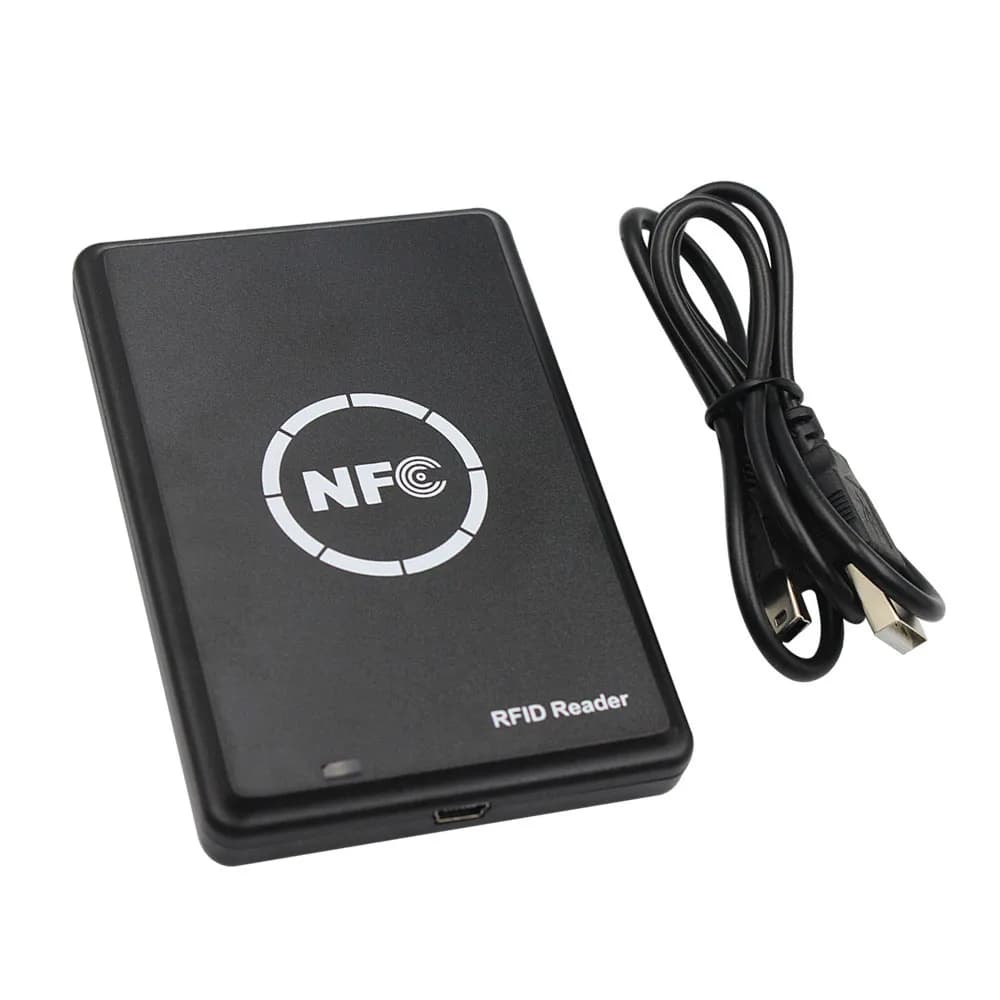 Duplicatore copiatrice RFID 125KHz 13.56MHz NFC Smart Card Reader Writer programmatore cifrato USB UID T5577 EM4305 tag carte