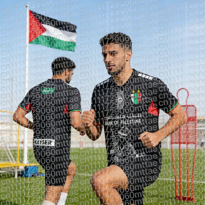 Nuova Maglia da Calcio Palestinese Stampata in 3D 2025, T-shirt per Uomo e Donna, Maglietta Sportiva Traspirante e ad Asciugatura Rapida