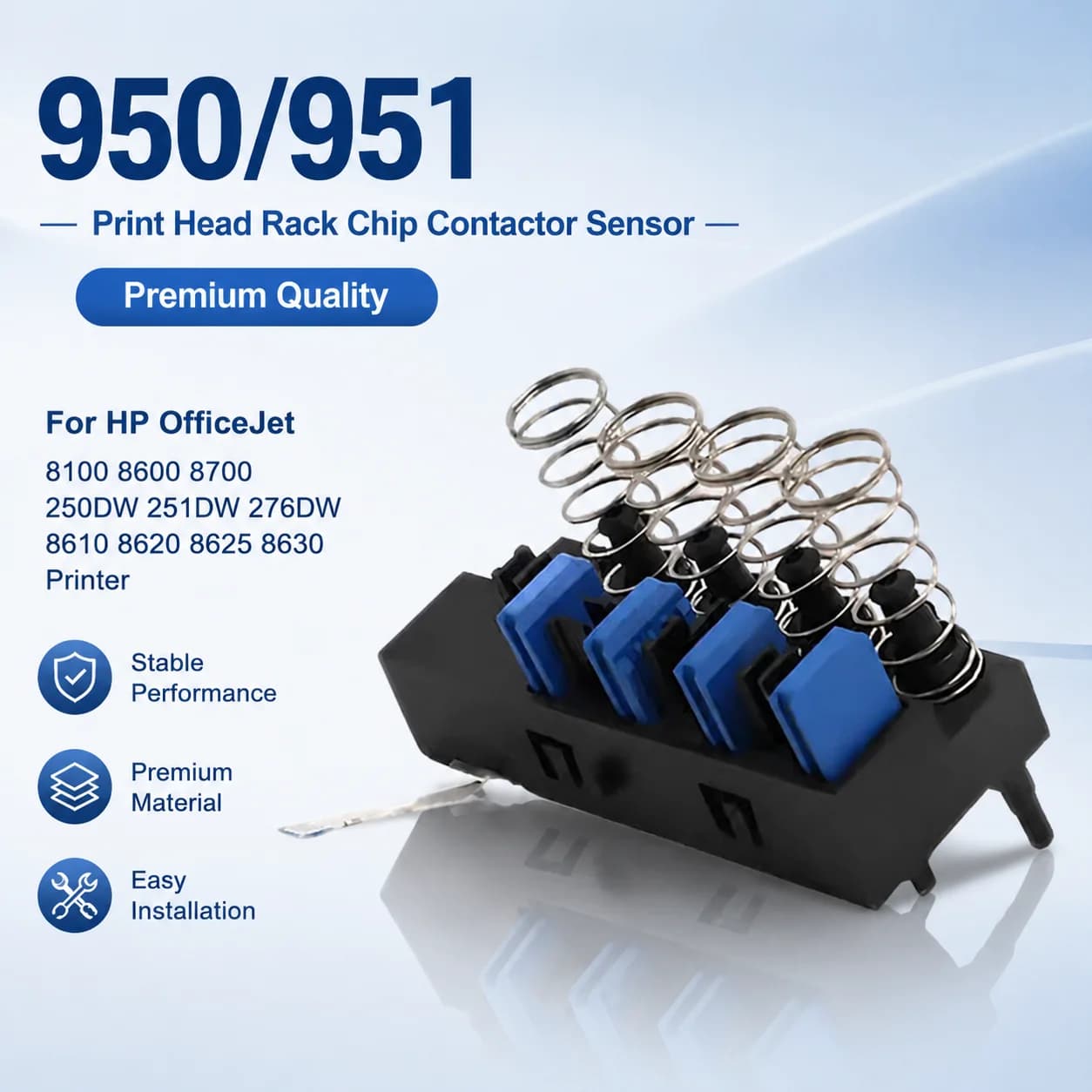 950 951 952 962 937 711 713 932 933 Pen Holder for HP Print Head Rack Chip Contactor Sensor 8100 8600 8610 8620 8630 9010 9015
