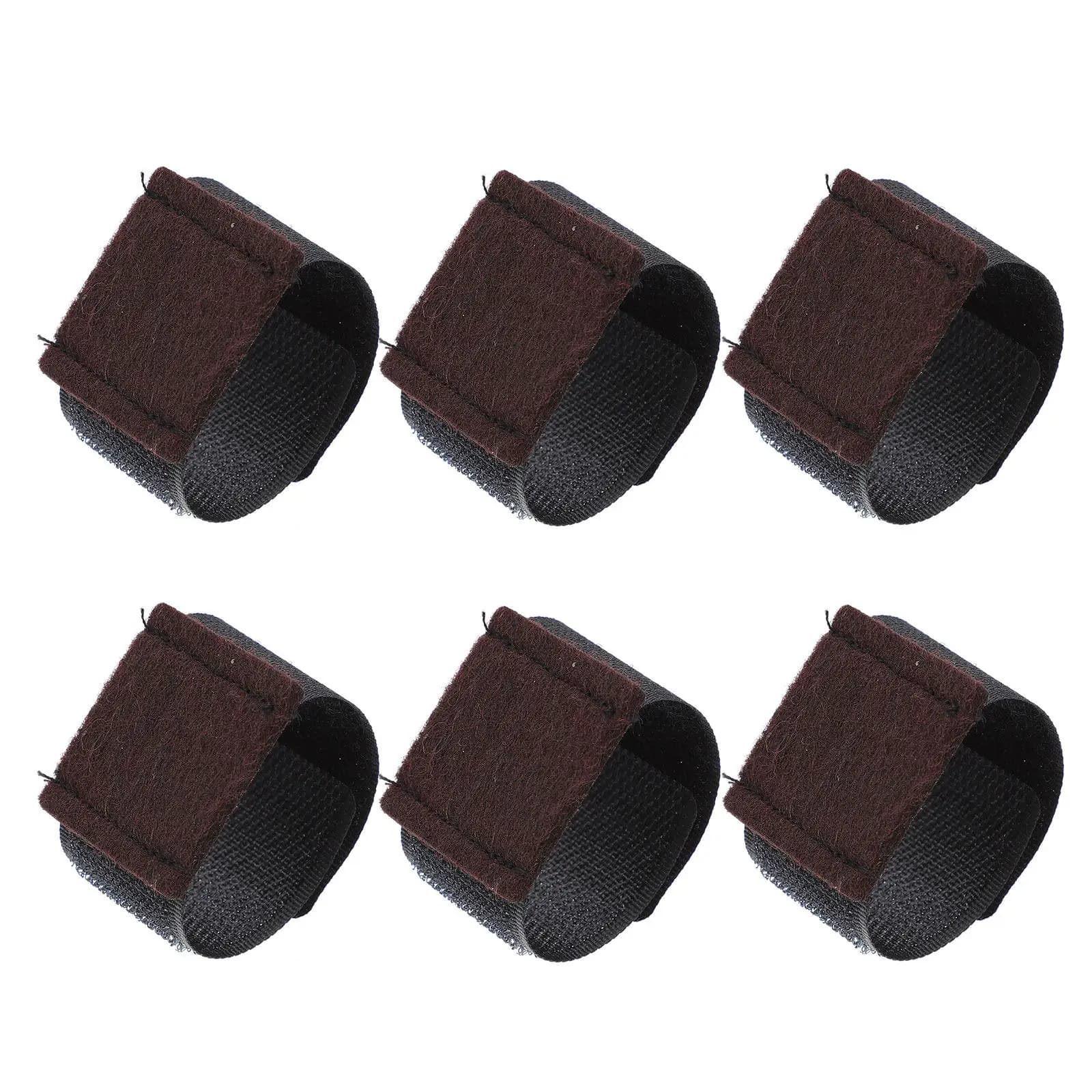 6 coperture in tessuto per gambe di tavoli e sedie, antiscivolo, riducono il rumore, proteggi gambe dei mobili per pavimenti in legno, piastrelle e laminato