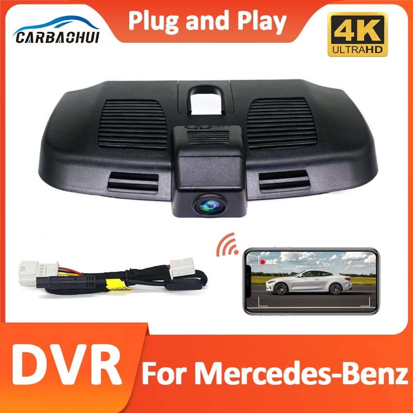Dash Cam 4K Car recorder WIFI APP for Mercedes-Benz Vito Classe V Maybach V200 V250 V260 V300 Tourer 116cdi w447 w638 w639