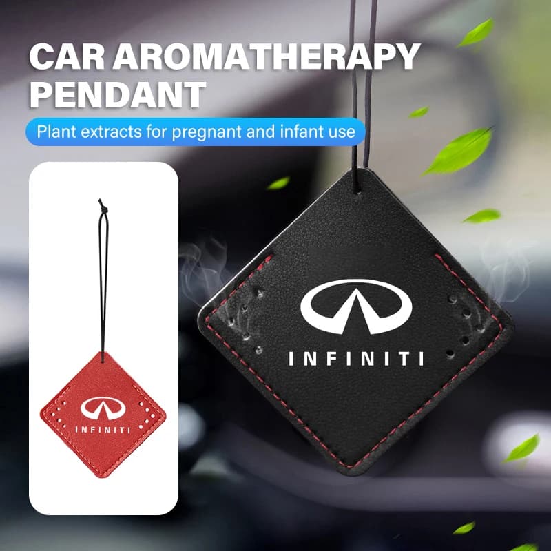 Car Fragrance Pendant Air Freshener Aromatherapy Perfume Tablet For Infiniti QX50 QX30 QX60 G25 JX35 FX35 FX37 FX50 EX35 EX25