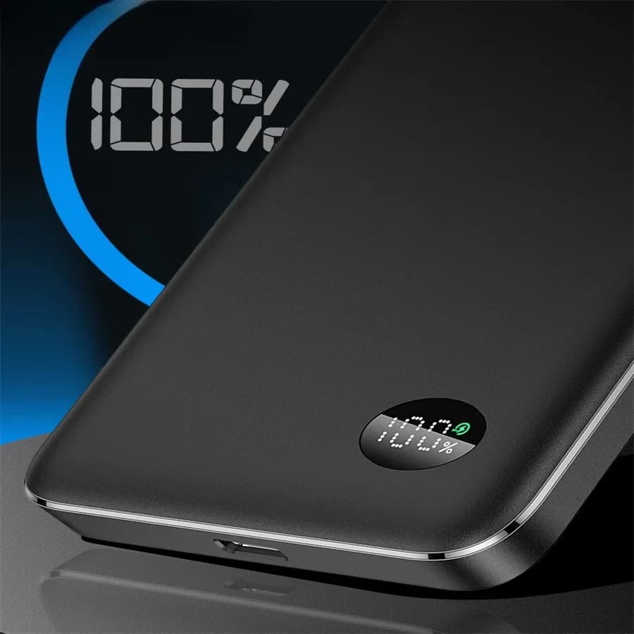 Batteria esterna mobile per caricabatterie rapido portatile sottile wireless magnetico da 10000 mAh per iPhone 16 Samsung Apple Watch