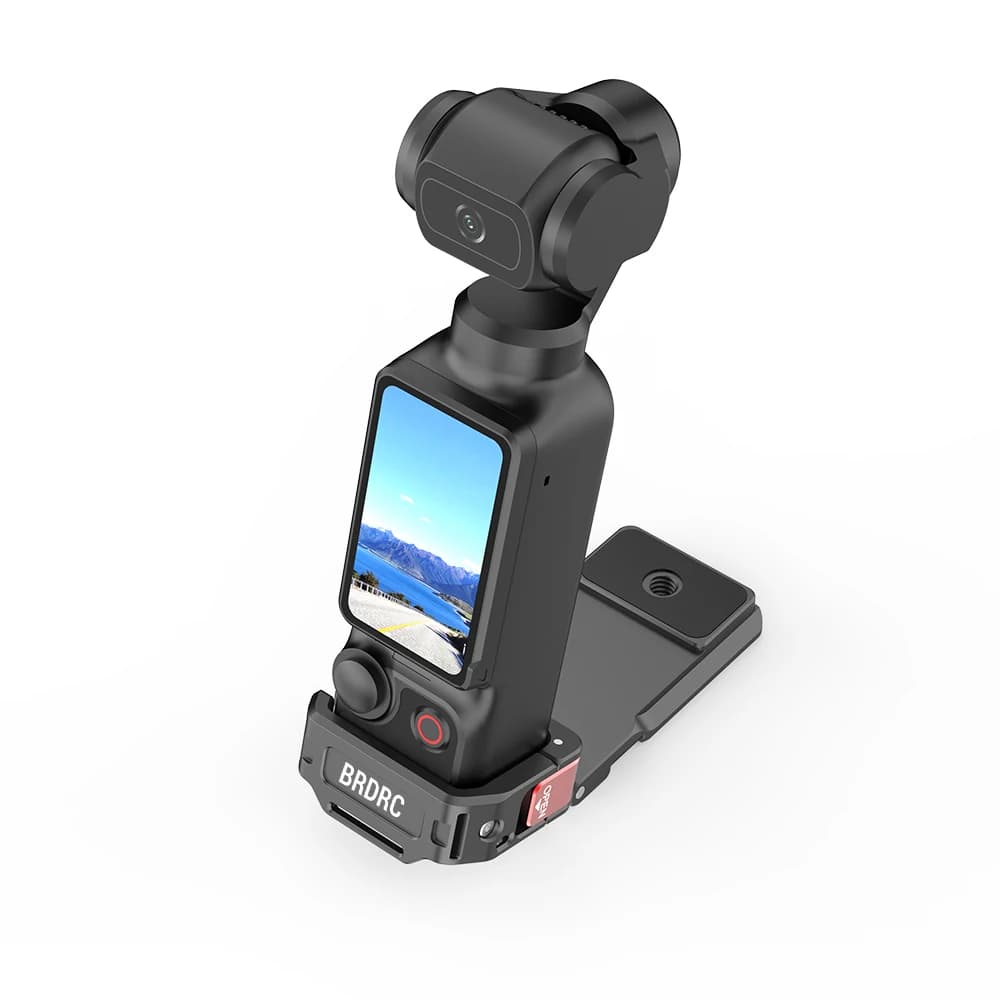 Multifunction magnetic docking station for DJI OSMO POCKET 3 Adapter frame accessory for support with rear expansion clip