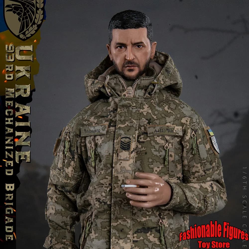 FLAGSET FS-73053 1/6 Uomini Soldato Anti carro armato operatore Ucraina 93a Brigata Meccanizzata Set Completo 12 Pollici Action Figure Giocattoli di Modello