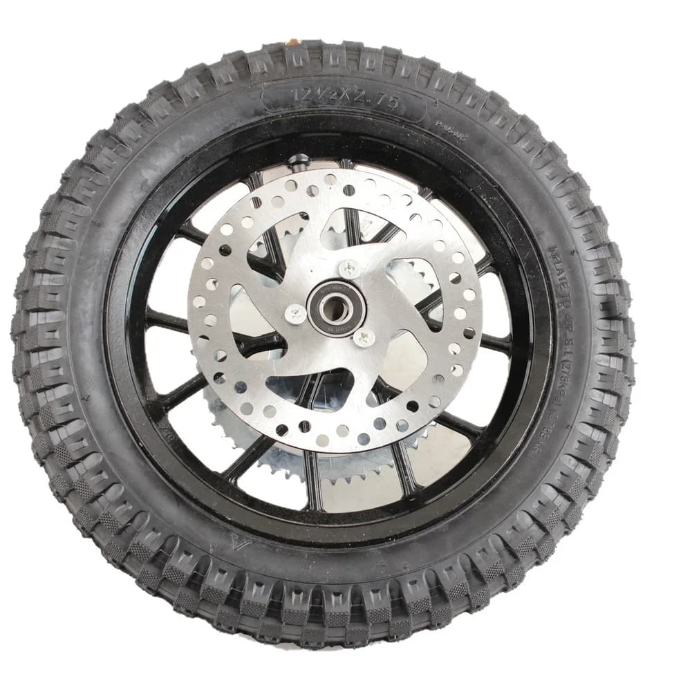 Ruote da 12 1/2X2 75 per Mini Dirt Bike 49CC, pneumatici fuoristrada con cerchi per scooter giovanili, ricambi e accessori