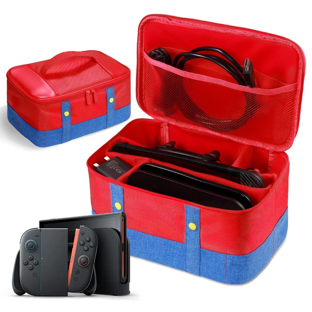 Custodia portatile Switch 2 Custodia protettiva Custodia da trasporto Borsa compatibile con accessori per console di gioco Nintendo Switch 2