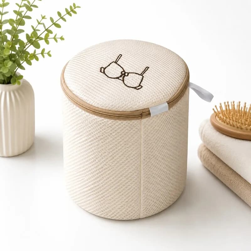 1pcs Bra Washing Bag Honeycomb Mesh Pouch Zipper Support Frame Delicates Lingerie Scarf Sock Filter Utility Tool Kit Sets Pro