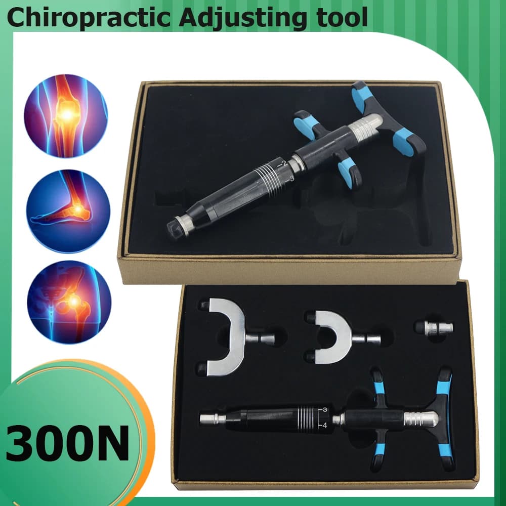 New Portable Tool Manual for Chiropractics, Spinal Adjustment Therapy, Vertebral Column Correction, Massage to Relieve Body Pain